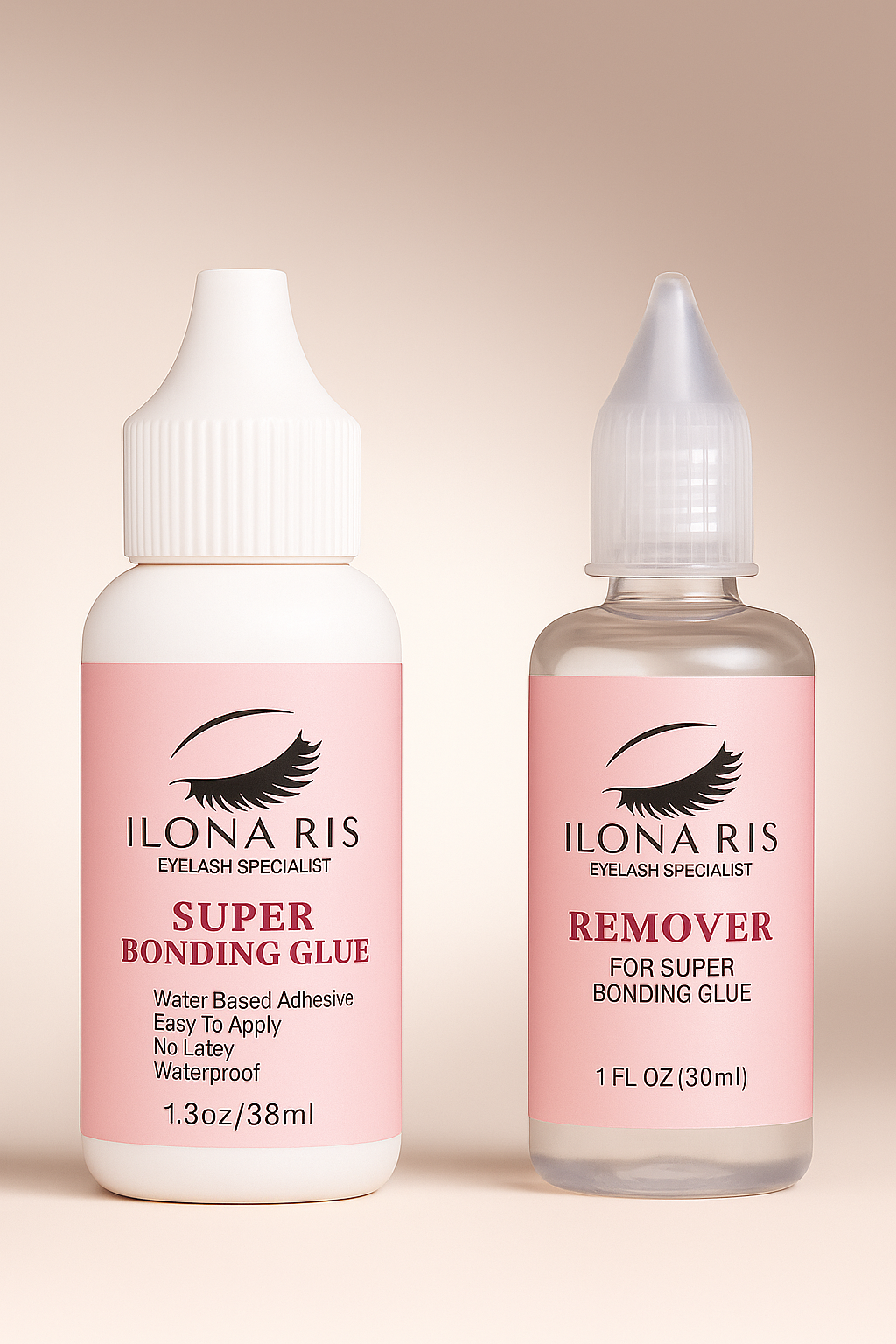 דבק לבן 38 מ"ל + רימובר 30 מ"ל (לוגו אישי)